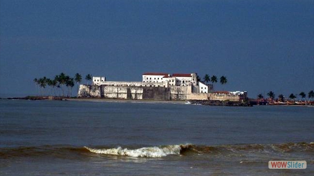 Board Members at Elmina Slave Castle - We have returned home to empower our people!