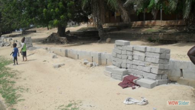 Nursery School fence in Ampeny