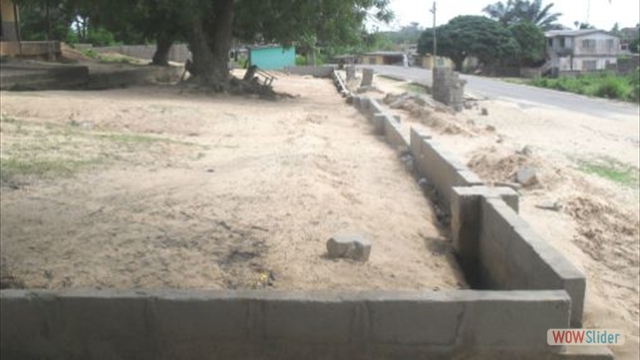 Nursery School fence in Ampeny